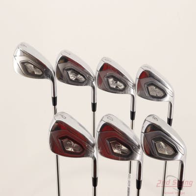 Mint Titleist T400 Iron Set 6-PW AW Mitsubishi Fubuki MV-Series 55 Graphite Regular Right Handed -1/4"