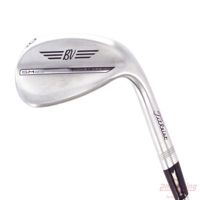 Titleist Vokey SM10 Tour Chrome Wedge Lob LW 60° 8 Deg Bounce M Grind FST KBS Hi-Rev 2.0 125 Steel Stiff Right Handed 35.25in