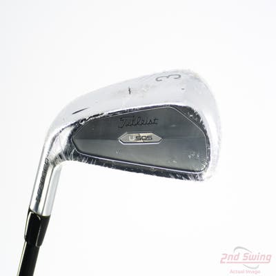 Mint Titleist 2023 U 505 Utility Utility Iron 3 Utility Project X HZRDUS Black Gen4 80HY Graphite Stiff Left Handed 39.5in