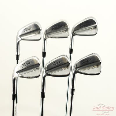 Mint Titleist 2023 T150 Iron Set 5-PW True Temper AMT Black S300 Steel Stiff Left Handed +1/2"