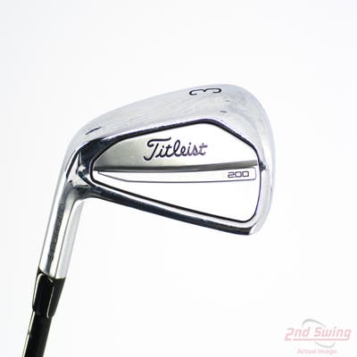 Mint Titleist 2023 T200 Utility Utility Iron 3 Utility Project X HZRDUS Black Gen4 90HY Graphite Stiff Left Handed 39.5in