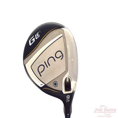 Ping G LE 3 Fairway Wood 9 Wood 9W 28° ULT 250 Lite Graphite Ladies Right Handed 41.0in
