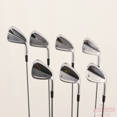 TaylorMade 2021 P790 Iron Set 4-PW FST KBS Tour Lite Steel Stiff Right Handed STD