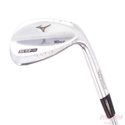 Mizuno T20 Satin Chrome Wedge Lob LW 59° 5 Deg Bounce True Temper Dynamic Gold Tour Issue S400 Steel Stiff Right Handed 35.5in