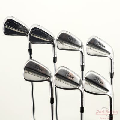 Titleist 2023 T100/T200 Combo Iron Set 4-PW Project X IO 5.5 Steel Regular Right Handed +1/2"