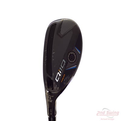 TaylorMade Qi10 Tour Hybrid 4 Hybrid 22° Aerotech SteelFiber hls 880 Graphite Stiff Left Handed 40.5in
