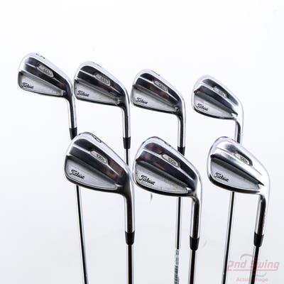Titleist 2021 T100S Iron Set 5-PW AW True Temper AMT Tour White Steel Stiff Right Handed +1/4"