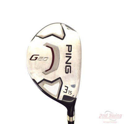 Ping G20 Fairway Wood 3 Wood 3W 15° Ping TFC 169F Tour Graphite Stiff Right Handed 42.75in