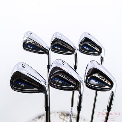 Cobra KING F9 Speedback One Length Iron Set 6-PW GW UST Mamiya Recoil ESX 460 F4 Graphite Stiff Right Handed -1/4"