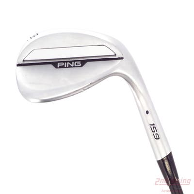 Ping s159 Chrome Wedge Lob LW 58° 8 Deg Bounce H Grind FST KBS PGI 70 Graphite Stiff Right Handed Black Dot 35.5in