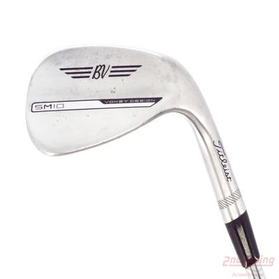 Titleist Vokey SM10 Tour Chrome Wedge Sand SW 56° 14 Deg Bounce F Grind Titleist Vokey BV Steel Wedge Flex Right Handed 35.25in