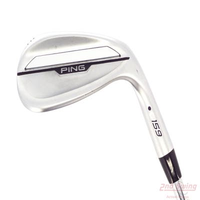 Ping s159 Chrome Wedge Sand SW 56° 14 Deg Bounce W Grind Ping Z-Z115 Steel Wedge Flex Right Handed Black Dot 35.25in