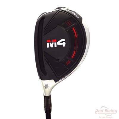 TaylorMade M4 Fairway Wood 5 Wood 5W 18° Fujikura ATMOS 5 Red Graphite Regular Left Handed 42.5in