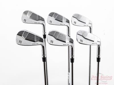 Sub 70 659 MB Forged Satin Iron Set 6-PW AW True Temper Dynamic Gold 105 Steel Stiff Right Handed +1/2"