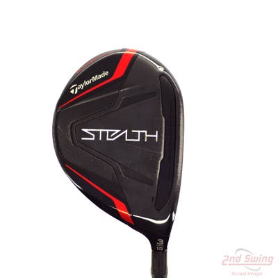 TaylorMade Stealth Fairway Wood 3 Wood 3W 15° TM Fujikura Ventus Red 5 Graphite Regular Right Handed 43.5in