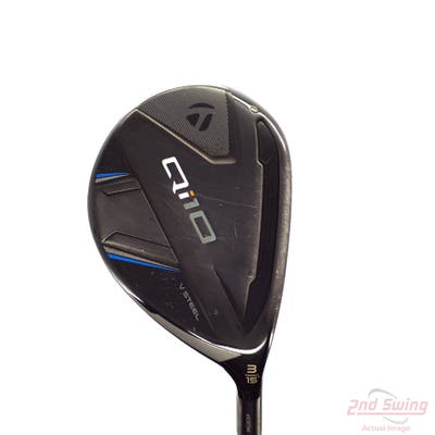 TaylorMade Qi10 Fairway Wood 3 Wood 3W 15° Graphite Design Tour AD Di-6 Black Graphite Stiff Right Handed 43.5in