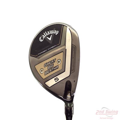 Mint Callaway Great Big Bertha 23 Fairway Wood 5 Wood 5W 18° UST Mamiya Helium Black Nanocore 50i Graphite Regular Right Handed 42.5in