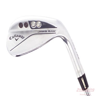 Callaway Jaws Raw Full Toe Chrome Wedge Lob LW 60° 10 Deg Bounce J Grind True Temper Dynamic Gold Spinner Tour Issue Steel Wedge Flex Right Handed 35.5in