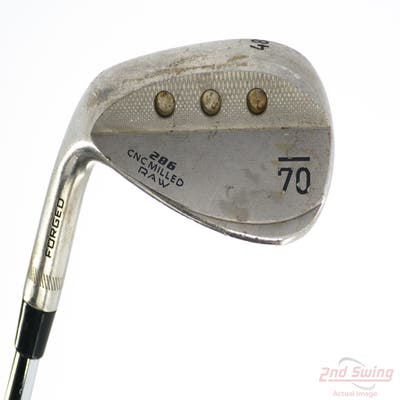 Sub 70 286 Forged Raw Wedge Pitching Wedge PW 48° FST KBS Tour 105 Steel Stiff Left Handed 36.0in