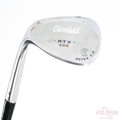 Cleveland 588 RTX 2.0 Tour Satin Wedge Lob LW 64° 8 Deg Bounce True Temper Dynamic Gold Steel Wedge Flex Left Handed 35.5in