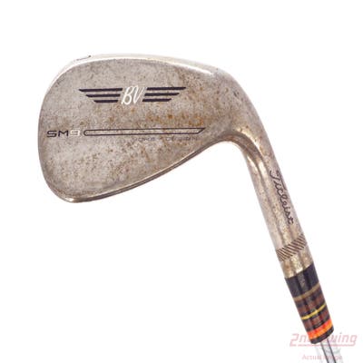 Titleist Vokey SM9 Raw Wedge Gap GW 50° 8 Deg Bounce F Grind Titleist Vokey BV Steel Wedge Flex Right Handed 35.5in