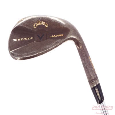 Callaway X Series Jaws CC Slate Wedge Lob LW 58° 13 Deg Bounce Stock Steel Shaft Steel Wedge Flex Right Handed 35.5in