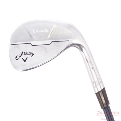 Callaway Opus Brushed Chrome Wedge Gap GW 50° 10 Deg Bounce S Grind UST Recoil Dart HDC 65 Graphite Wedge Flex Right Handed 36.5in