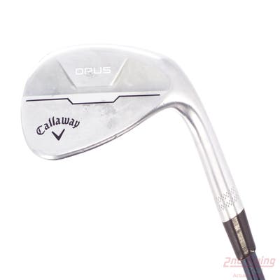 Callaway Opus Brushed Chrome Wedge Sand SW 54° 12 Deg Bounce S Grind UST Recoil Dart HDC 65 Graphite Wedge Flex Right Handed 35.25in