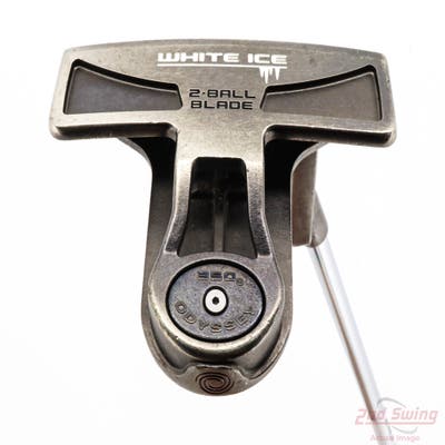 Odyssey White Ice 2-Ball Blade Lined Putter Steel Right Handed 34.0in
