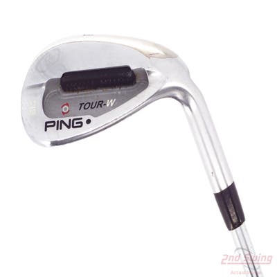 Ping Tour-W Brushed Silver Wedge Sand SW 54° 10 Deg Bounce W Grind True Temper Dynamic Gold Spinner Tour Issue Steel Wedge Flex Right Handed Black Dot 36.25in