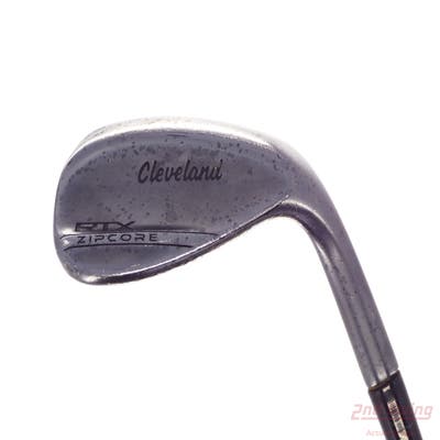 Cleveland RTX ZipCore Black Satin Wedge Lob LW 58° 10 Deg Bounce Mid True Temper Dynamic Gold Spinner Tour Issue Steel Wedge Flex Right Handed 35.0in