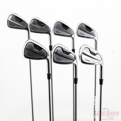Titleist 2021 T200 Iron Set 4-PW True Temper AMT Black S300 Steel Stiff Right Handed -1/4"