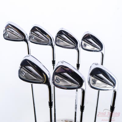 Mint Wilson Staff Dynapwr Forged Iron Set 5-PW GW FST KBS Tour Lite Steel Stiff Right Handed STD