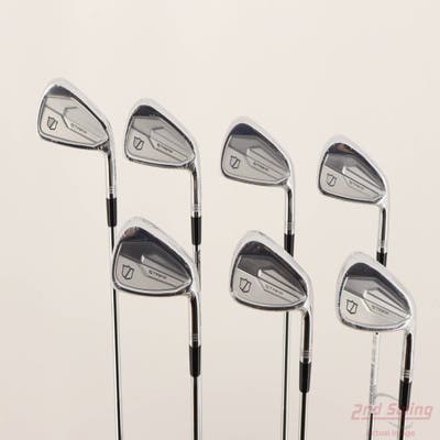 Mint Wilson Staff 2024 Staff Model CB Iron Set 4-PW Dynamic Gold Mid 115 Steel Stiff Right Handed STD