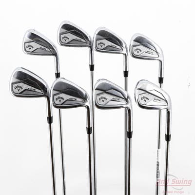 Callaway Elyte Iron Set 4-PW AW True Temper Vector 90 Steel Stiff Right Handed +1 1/4"