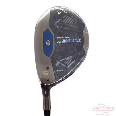 Mint Callaway Paradym Ai Smoke Max Fairway Wood 5 Wood 5W 18° Mitsubishi Tensei AV-XLINK Blue 65 Graphite Stiff Left Handed 42.5in