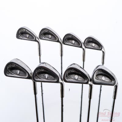 Ping Eye Iron Set 3-PW Ping JZ Steel Regular Right Handed White Dot +3/4"