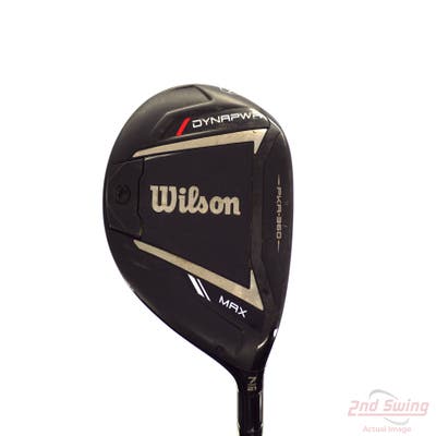 Wilson Staff 2025 DYNAPWR Max Fairway Wood 7 Wood 7W 21° UST Mamiya LIN-Q M40X Red 6 Graphite Regular Right Handed 42.0in
