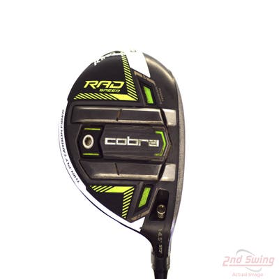 Cobra RAD Speed Fairway Wood 3 Wood 3W 14.5° Aldila Rogue Black 110 MSI 70 Graphite X-Stiff Right Handed 43.0in