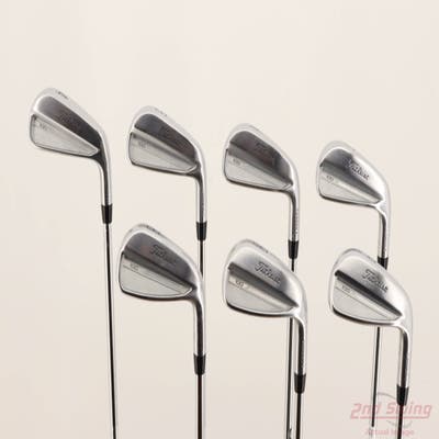 Titleist 2023 T100 Iron Set 4-PW True Temper AMT Tour White Steel Stiff Right Handed +1/4"