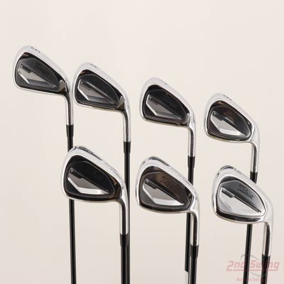 Titleist 2023 T350 Iron Set 5-PW GW Mitsubishi Tensei Red AM2 Graphite Senior Right Handed +1/4"