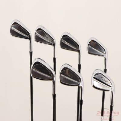 Titleist 2023 T200 Iron Set 4-PW Mitsubishi Tensei Blue AM2 Graphite Regular Right Handed +1/4"