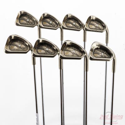 Ping ISI Nickel Iron Set 3-PW Ping Z-Z65 with Cushin Insert Steel X-Stiff Right Handed Silver Dot +1/4"