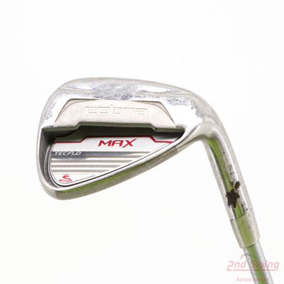 Cobra MAX Single Iron Pitching Wedge PW Matrix Exotics White Tie 55X4 Graphite Ladies Right Handed 34.75in