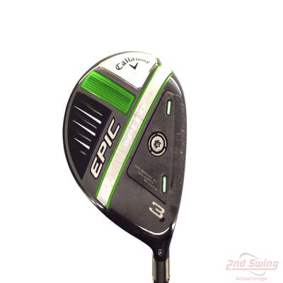 Callaway EPIC Speed Fairway Wood 3 Wood 3W 15° Mitsubishi MMT 70 Graphite Stiff Right Handed 43.25in