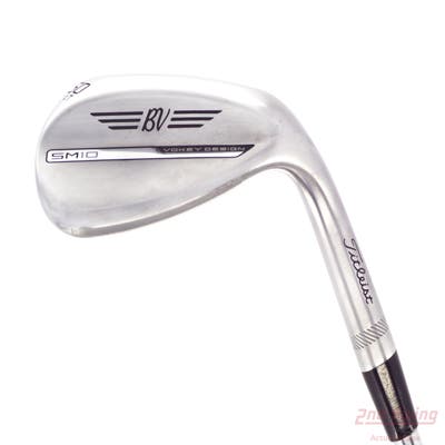 Titleist Vokey SM10 Tour Chrome Wedge Lob LW 60° 4 Deg Bounce T Grind Titleist Vokey BV Steel Wedge Flex Right Handed 34.75in