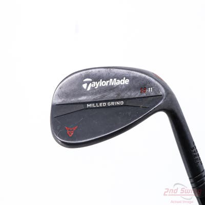 TaylorMade Milled Grind Black Wedge Sand SW 54° 11 Deg Bounce SB True Temper Dynamic Gold Steel Wedge Flex Right Handed 35.5in