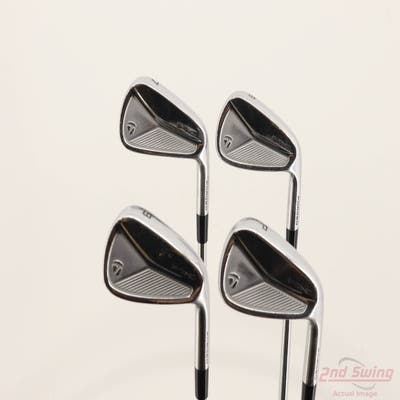 TaylorMade 2023 P7MC Iron Set 7-PW True Temper Dynamic Gold 105 Steel X-Stiff Right Handed +1/2"