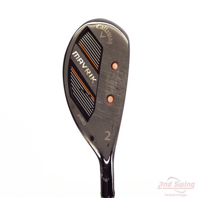 Callaway Mavrik Pro Hybrid 2 Hybrid 18° FST KBS Hybrid 80 Graphite Stiff Right Handed 40.5in