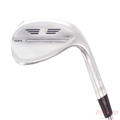 Titleist Vokey SM9 Tour Chrome Wedge Lob LW 58° 8 Deg Bounce M Grind Titleist Vokey BV Steel Wedge Flex Right Handed 35.0in